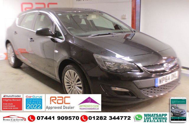2014 64 Vauxhall Astra 1.4 EXCITE 5d 98 BHP