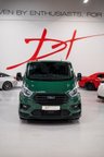 USED 2021 71 FORD TRANSIT CUSTOM MS- RT MS-RT 320 LIMITED L1H1 ECOBLUE 182 BHP VERY RARE BRUNSWICK GREEN MSRT