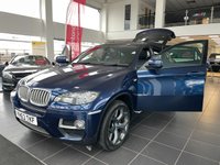 USED 2013 63 BMW X6 3.0 XDRIVE40D 4d 302 BHP &pound;13195 IN FACTORY OPTIONS