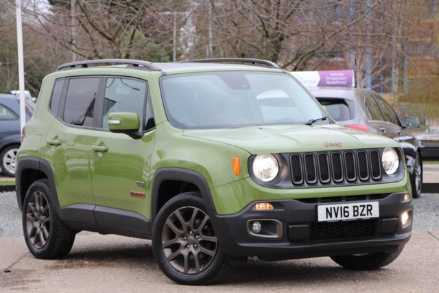 2016 16 Jeep Renegade 2.0 M-JET 75TH ANNIVERSARY 5d 138 BHP