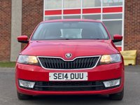 USED 2014 14 SKODA RAPID 1.2 SPACEBACK SE TSI 5d 104 BHP BLUETOOTH PHONE +   AUX +   USB +   CLIMATE CONTROL +   15 INCH ALLOYS + SPARE WHEEL +