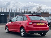 USED 2014 14 SKODA RAPID 1.2 SPACEBACK SE TSI 5d 104 BHP BLUETOOTH PHONE +   AUX +   USB +   CLIMATE CONTROL +   15 INCH ALLOYS + SPARE WHEEL +