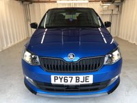 USED 2017 67 SKODA FABIA 1.0 MONTE CARLO TSI 5d 94 BHP+PANORAMIC SUNROOF+ 2 KEYS+SERVICE HISTORY+&pound;20 CAR TAX+APPLE CAR PLAY+APPS+CLIMATE+CRUISE CONTROL+PARKING SENSORS+MEDIA+PARKING SENSORS+BLUETOOTH+USB+AUX+DAB