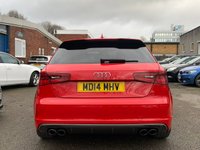 USED 2014 14 AUDI A3 2.0 S3 QUATTRO 3d 296 BHP 