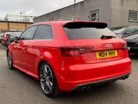 USED 2014 14 AUDI A3 2.0 S3 QUATTRO 3d 296 BHP 