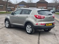 USED 2012 62 KIA SPORTAGE 2.0 CRDI KX-3 SAT NAV 5d 134 BHP PAN ROOF, HEATED LEATHER, NAV, AUTO