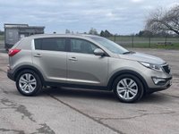 USED 2012 62 KIA SPORTAGE 2.0 CRDI KX-3 SAT NAV 5d 134 BHP PAN ROOF, HEATED LEATHER, NAV, AUTO