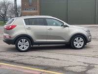 USED 2012 62 KIA SPORTAGE 2.0 CRDI KX-3 SAT NAV 5d 134 BHP PAN ROOF, HEATED LEATHER, NAV, AUTO