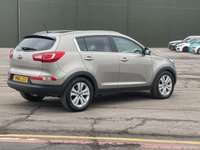 USED 2012 62 KIA SPORTAGE 2.0 CRDI KX-3 SAT NAV 5d 134 BHP PAN ROOF, HEATED LEATHER, NAV, AUTO