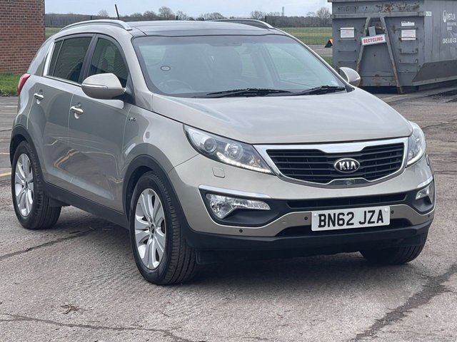 2012 62 Kia Sportage 2.0 CRDI KX-3 SAT NAV 5d 134 BHP