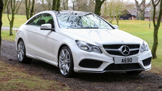 2014 64 Mercedes-Benz E-Class E350d BlueTEC (252) AMG Sport 2dr Coupe 7 Speed G-Tronic Euro 6 (Panoramic Sunroof)