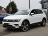 USED 2016 66 VOLKSWAGEN TIGUAN 2.0 SEL TDI BMT 4MOTION DSG 5d 148 BHP Finished in PURE WHITE with contrasting HEATED EBONY ALCANTARA LEATHER trim. This high spec Tiguan has a more sophisticated look to add to its high quality interior and high spec. Features include, Pan Roof, 4x4, Rear Camera, Auto Parking, Electric Boot, Virtual Dash, Heated Alcantara Leather, Sat Nav, DAB Radio, 19" ALLOYS, Apple Play, Cruise control and more. Dealer serviced at 9293 miles, 18028 miles, 26835 miles, 36417 miles, 45348 miles, 54324 miles, 64480miles, 74888 miles, 84968 miles