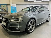 USED 2014 63 AUDI A4 2.0 TFSI Black Edition Estate 5dr Petrol S Tronic quattro Euro 6 (s/s) (225 ps) Sat Nav, &pound;6k Extras, Quattro
