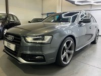 USED 2014 63 AUDI A4 2.0 TFSI Black Edition Estate 5dr Petrol S Tronic quattro Euro 6 (s/s) (225 ps) Sat Nav, &pound;6k Extras, Quattro