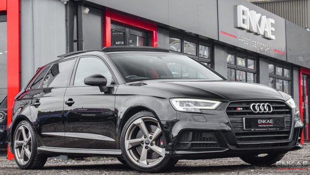 2018 67 Audi S3 2.0 S3 SPORTBACK TFSI QUATTRO BLACK EDITION 5d 306 BHP