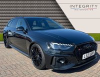 USED 2021 21 AUDI A4 2.9 RS 4 TFSI QUATTRO CARBON BLACK 5d 444 BHP PAN ROOF / NAV / MASSAGE LEATHER