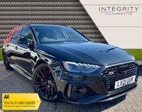 USED 2021 21 AUDI A4 2.9 RS 4 TFSI QUATTRO CARBON BLACK 5d 444 BHP PAN ROOF / NAV / MASSAGE LEATHER