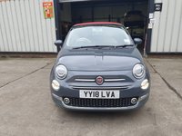 USED 2018 18 FIAT 500C 1.2 LOUNGE 3d 69 BHP Convertible