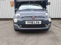 USED 2018 18 FIAT 500C 1.2 LOUNGE 3d 69 BHP Convertible