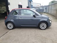 USED 2018 18 FIAT 500C 1.2 LOUNGE 3d 69 BHP Convertible