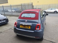 USED 2018 18 FIAT 500C 1.2 LOUNGE 3d 69 BHP Convertible