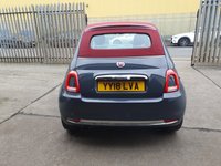 USED 2018 18 FIAT 500C 1.2 LOUNGE 3d 69 BHP Convertible