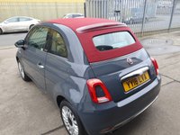USED 2018 18 FIAT 500C 1.2 LOUNGE 3d 69 BHP Convertible