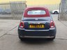 USED 2018 18 FIAT 500C 1.2 LOUNGE 3d 69 BHP Convertible
