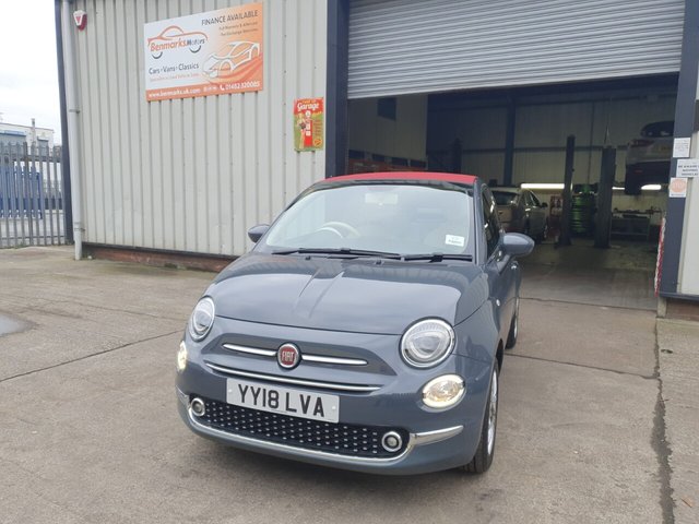 2018 18 Fiat 500c 1.2 LOUNGE 3d 69 BHP