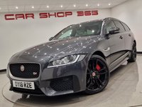 USED 2018 18 JAGUAR XF 3.0 D V6 S (300 PS) SPORTBRAKE AUTO ( EURO 6 ) S/S 5DR + PRO NAV + MERIDIAN + PANORAMIC ROOF + E/M/HEATED 2 TONE LEATHERS + BLUETOOTH + MULTIMEDIA + CRUISE + AMBIENCE + L.E.D.S + R/CAMERA + F/R PARK + PRIVACY + 20S + E/BOOT 20S+PAN ROOF+LEDS+PRIVACY+2 TONE LEATHER+NAV+CRUISE