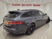 USED 2018 18 JAGUAR XF 3.0 D V6 S (300 PS) SPORTBRAKE AUTO ( EURO 6 ) S/S 5DR + PRO NAV + MERIDIAN + PANORAMIC ROOF + E/M/HEATED 2 TONE LEATHERS + BLUETOOTH + MULTIMEDIA + CRUISE + AMBIENCE + L.E.D.S + R/CAMERA + F/R PARK + PRIVACY + 20S + E/BOOT 20S+PAN ROOF+LEDS+PRIVACY+2 TONE LEATHER+NAV+CRUISE