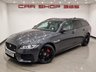 USED 2018 18 JAGUAR XF 3.0 D V6 S (300 PS) SPORTBRAKE AUTO ( EURO 6 ) S/S 5DR + PRO NAV + MERIDIAN + PANORAMIC ROOF + E/M/HEATED 2 TONE LEATHERS + BLUETOOTH + MULTIMEDIA + CRUISE + AMBIENCE + L.E.D.S + R/CAMERA + F/R PARK + PRIVACY + 20S + E/BOOT 20S+PAN ROOF+LEDS+PRIVACY+2 TONE LEATHER+NAV+CRUISE