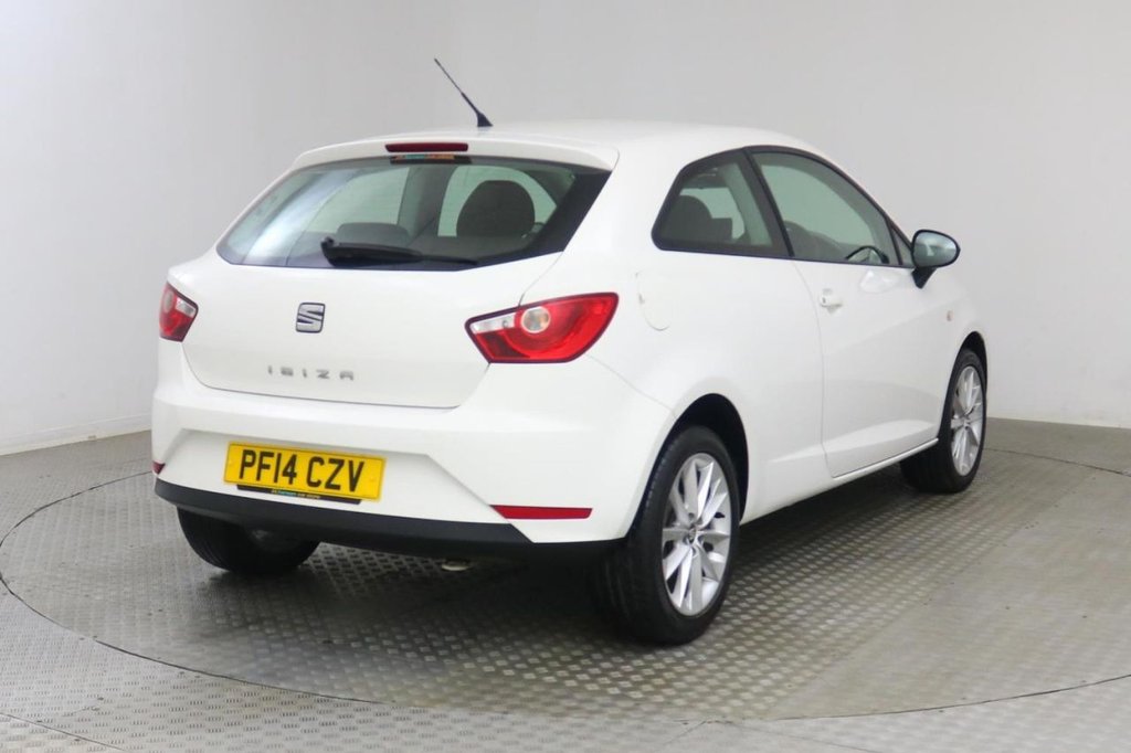 USED 2014 14 SEAT IBIZA 1.4 TOCA 3d 