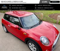 USED 2014 14 MINI HATCH COOPER 1.5 COOPER 3d 134 BHP Great Value Low Mileage Mini Cooper That Is Also ULEZ Free !!