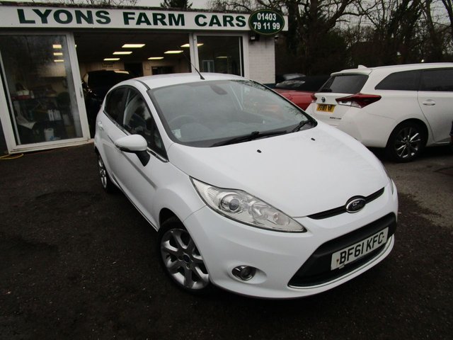 2011 61 Ford Fiesta 1.2 ZETEC 5d 81 BHP
