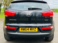 USED 2014 64 KIA SPORTAGE 2.0 CRDI KX-3 SAT NAV 5d 134 BHP 