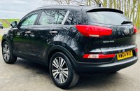 USED 2014 64 KIA SPORTAGE 2.0 CRDI KX-3 SAT NAV 5d 134 BHP 