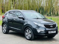 USED 2014 64 KIA SPORTAGE 2.0 CRDI KX-3 SAT NAV 5d 134 BHP 