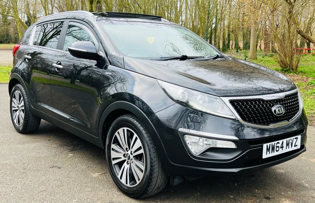 2014 64 Kia Sportage 2.0 CRDI KX-3 SAT NAV 5d 134 BHP