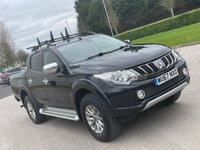 USED 2017 67 MITSUBISHI L200 2.4 DI-D 4WD BARBARIAN DCB 178 BHP UPGARDED REAR LIGHTS + NO VAT