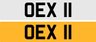USED NUMBER PLATE PLATE 