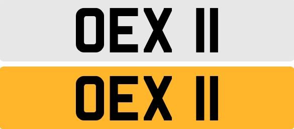 View our Number Plate Plate 