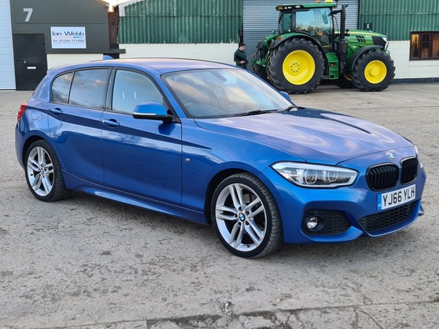 2016 66 BMW 1 Series 2.0 125D M SPORT 5d 221 BHP