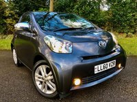 USED 2011 60 TOYOTA IQ 1.3 VVT-I IQ3 3d 97 BHP ONLY 31,000 MILES//1 RETIRED LADY OWNER//X11 AIRBAGS//KEYLESS ENTRY AND STARTING//FULL TOYOTA \SPECIALIST SERVICE HISTORY//16''ALLOYS//6 - SPEED // 30 POUND ROAD TAX//DASH-CAMERA IQ3 3d 97 BHP ONLY 31,000 MILES//1 RETIRED LADY OWNER//X11 AIRBAGS//KEYLESS ENTRY AND STARTING//FULL TOYOTA \SPECIALIST SERVICE HISTORY X8 STAMPS//16''ALLOYS//6 - SPEED // 30 POUND ROAD TAX/DASH-CAMERA