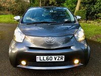 USED 2011 60 TOYOTA IQ 1.3 VVT-I IQ3 3d 97 BHP ONLY 31,000 MILES//1 RETIRED LADY OWNER//X11 AIRBAGS//KEYLESS ENTRY AND STARTING//FULL TOYOTA \SPECIALIST SERVICE HISTORY//16''ALLOYS//6 - SPEED // 30 POUND ROAD TAX//DASH-CAMERA IQ3 3d 97 BHP ONLY 31,000 MILES//1 RETIRED LADY OWNER//X11 AIRBAGS//KEYLESS ENTRY AND STARTING//FULL TOYOTA \SPECIALIST SERVICE HISTORY X8 STAMPS//16''ALLOYS//6 - SPEED // 30 POUND ROAD TAX/DASH-CAMERA