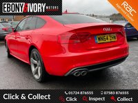 USED 2014 64 AUDI A5 2.0 SPORTBACK TDI QUATTRO BLACK EDITION S/S 5d 175 BHP FULLY SERVICED + 1 YEAR MOT