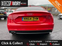 USED 2014 64 AUDI A5 2.0 SPORTBACK TDI QUATTRO BLACK EDITION S/S 5d 175 BHP FULLY SERVICED + 1 YEAR MOT