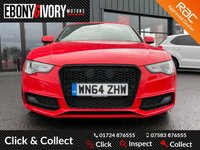 USED 2014 64 AUDI A5 2.0 SPORTBACK TDI QUATTRO BLACK EDITION S/S 5d 175 BHP FULLY SERVICED + 1 YEAR MOT