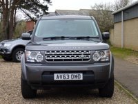 USED 2013 63 LAND ROVER DISCOVERY 4 SDV6 GS www.suffolkcarcentre.co.uk - Located at Reydon
