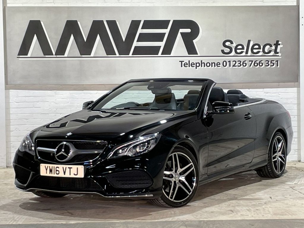 USED 2016 16 MERCEDES-BENZ E-CLASS 2.0 E200 AMG LINE 2d 181 BHP 